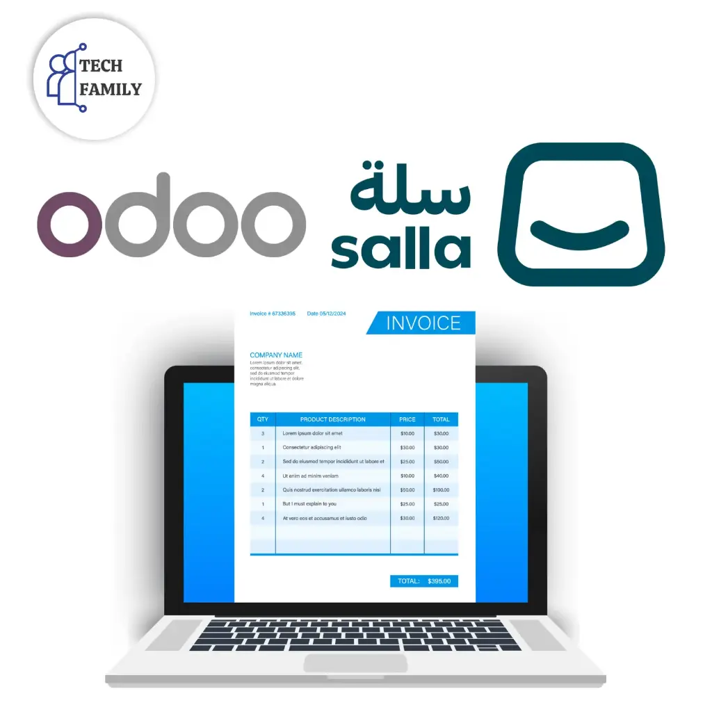 Salla-Odoo Integration Service with E-Invoicing Support